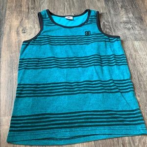 Trademark blue and black boys tank top